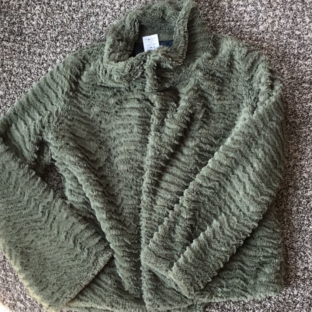 Patagonia Deep Pile Pelage jacket S sage green